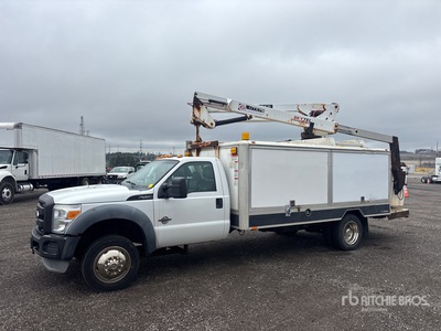 2011 UTEM UTLN46 41 ft on 2011 Ford F-550 XL 4x2 Bucket Truck