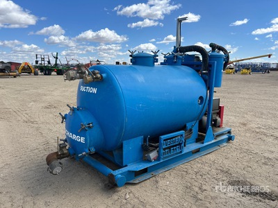 Western Oilfield Skid Mounted Vacuum Excavation Unit