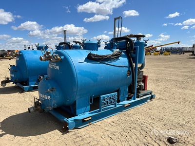 Western Oilfield Skid Mounted Vacuum Excavation Unit
