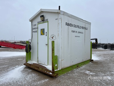 13 ft x 8 ft Skid-Mounted Washcar