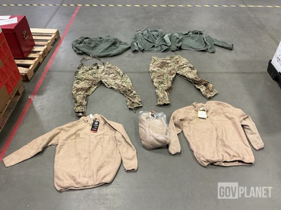 (4) Pairs of Cold Weather Trousers, (24) Cold Weather Jackets & Assorted Items
