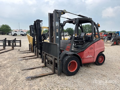 2006 Linde H50D 9150 lb Pneumatic Tire Forklift
