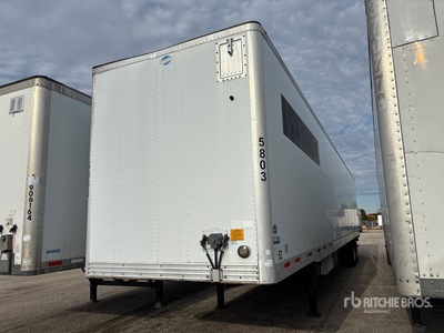 2011 Utility VS2DX 53 ft x 102 in T/A Van Trailer
