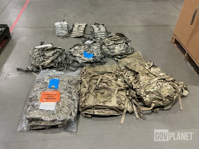 (18) Large Field Pack Sets, (21) Assault Packs & Assorted Items