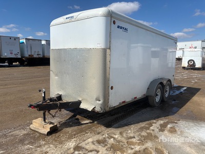 2016 Royal CHT60-716-72 16 ft T/A Remorque fermée
