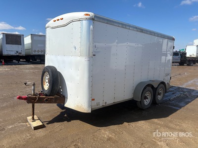 2007 Haulmark KD7X14WT3 14 ft T/A Przyczepa zamknięta