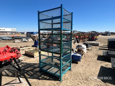 Quantity of (3) Steel crates
