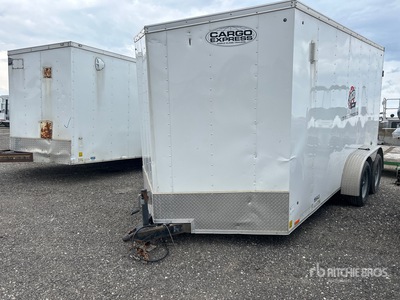 2019 LGS 16 ft T/A Enclosed Trailer