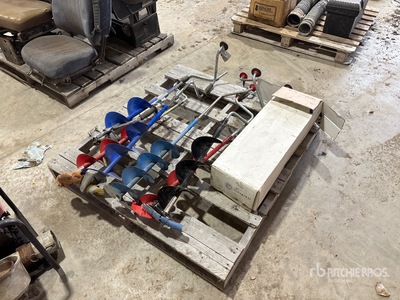 Quantity of (7) Manual Ice Augers