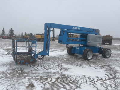 2012 Genie Z60/34 4WD Diesel Plataforma Elevadora Articulada