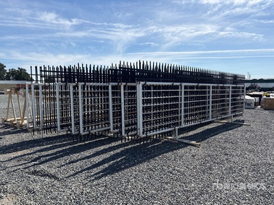 Quantity of (10) 24 ft x 6 ft Fencing
