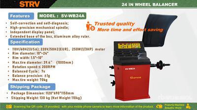 2026 STARVOX SV-WB24A 24 in Wheel Balancer (Unused)