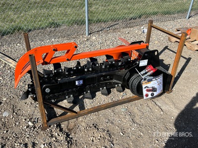 2026 GIYI GY-X39F 39 in Mini Trancheuse pour chargeuse à différentiel (Unused)