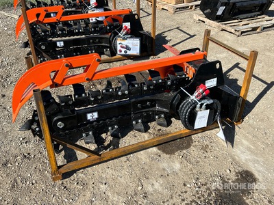 2026 GIYI GY-X39F 39 in Mini Trancheuse pour chargeuse à différentiel (Unused)