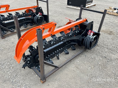 2026 GIYI GY-X39F 39 in Mini Skid Steer Trencher (Unused)