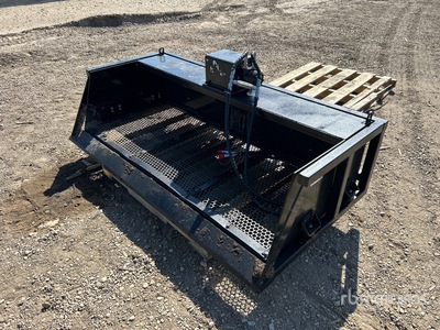 2026 GIYI GY-VB79 79 in Vibrating Skid Steer Screening Bucket (Inoperable)