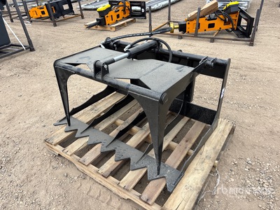 2026 GIYI GY-HWG44 44 in Skeleton Mini Skid Steer Grapple (Unused)