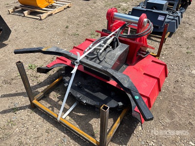 2026 GIYI GY-EDM320 39 in Excavator Disc Mulcher - Fits Cat 320 (Unused)