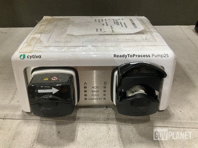 (2) Cytiva ReadyToProcess Pump 25 Rocking Bioreactors
