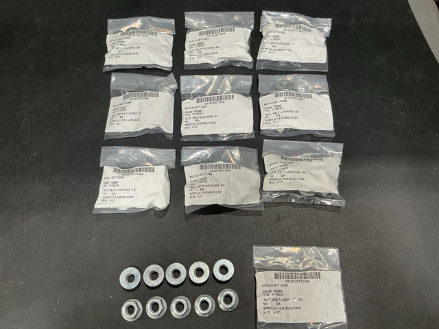 (4,017) Oshkosh Defense 1718020 Extended Washer Self-Locking Nuts