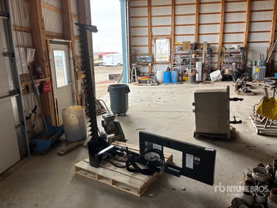 2025 Wolverine SBM-12-72W 72 in Skid Steer Segadora con barra de cuchilla