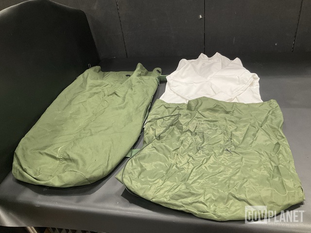 (28) Clothing Bags, (91) Duffel Bags & Assorted Items