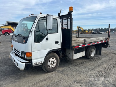 1997 Isuzu NPR 4x2 Flatbed Truck