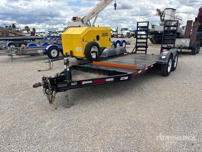 2023 Pratt 14 ft T/A Equipment Trailer
