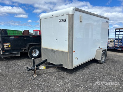 2023 Car Mate 12 ft S/A Gesloten aanhangwagen