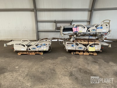 (3) Hill-Rom Hospital Beds