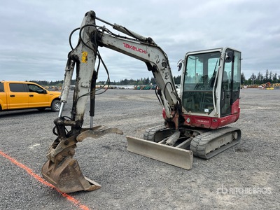 2020 Takeuchi TB240CR Mini Excavator