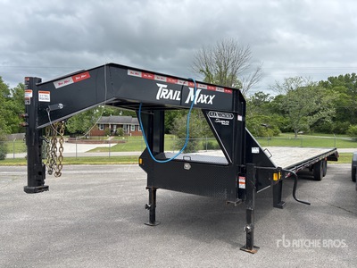 2025 Trailmax TD40T 32 ft T/A Gooseneck Equipment Trailer