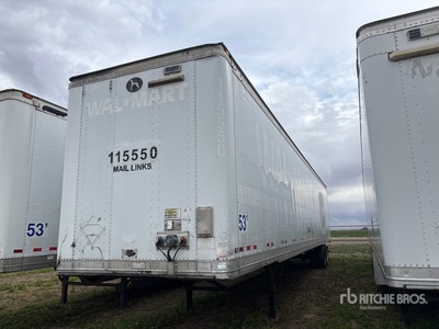 2007 Great Dane 53 ft x 102 in Sliding T/A Van Trailer