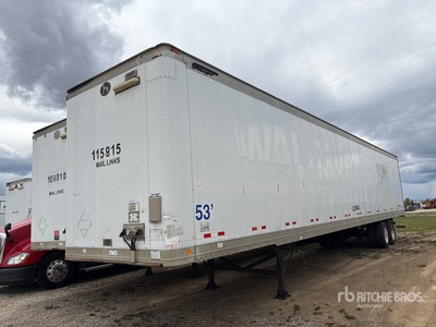 2007 Great Dane 53 ft x 102 in Sliding T/A Van Trailer