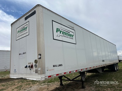 2014 Hyundai VC2530152-AJS 53 ft x 102 in T/A Van Trailer