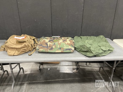 (154) Clothing Bags, (19) Flyer’s Helmet Bags & Assorted Items