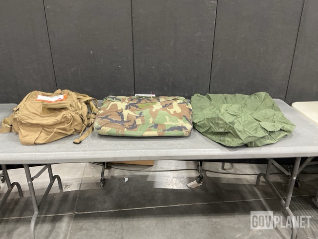(154) Clothing Bags, (19) Flyer’s Helmet Bags & Assorted Items