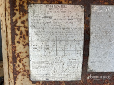 Drexel R60SL-L 6000 lb Forklift