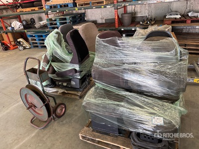 Quantity of (8) Trucks Seats & Binding Machine