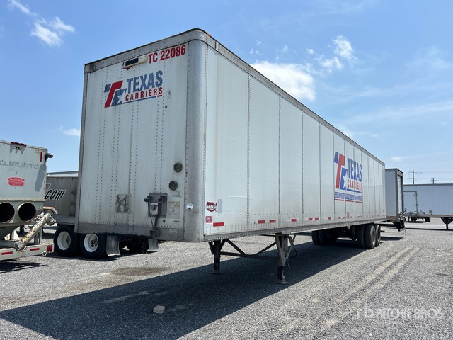 2022 Wabash 53 ft x 102 in Sliding T/A Van Trailer