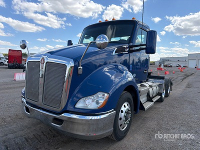 2015 Kenworth T680 6x4 T/A Day Cab Truck Tractor