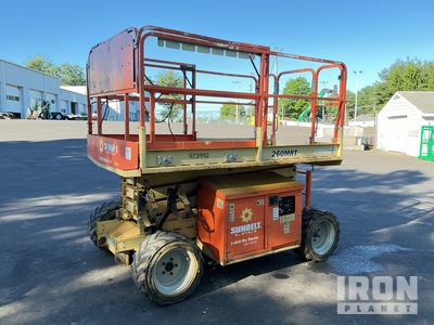 2017 JLG 260MRT Dual Fuel 4x4 Scissor Lift