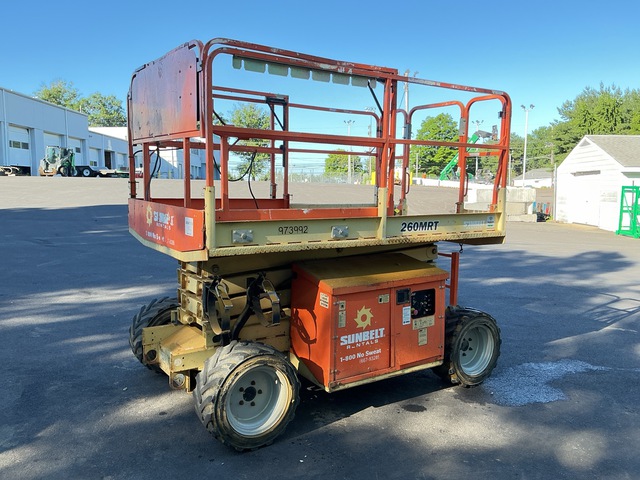 2017 JLG 260MRT Dual Fuel 4x4 Scissor Lift