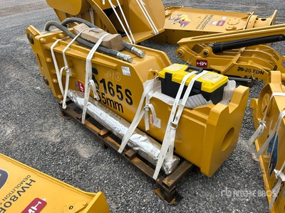 2025 HW HB165S Hydraulic Breaker - Fits Cat 336D (Unused)