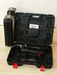 Quantity of (3) 2024 Powertek PT1800 Cordless Grease Guns (Unused)