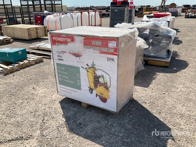 2024 Powertek PT500 Walk-Behind Saw (Unused)
