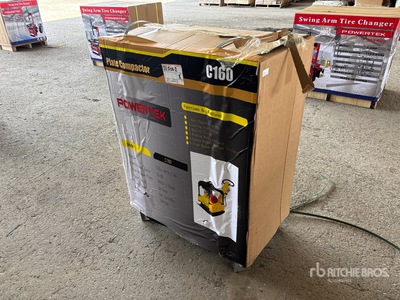 2024 Powertek C160 Reversible Vibratory Plate Compactor (Unused)