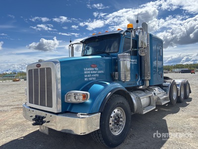 2015 Peterbilt 367 8x4 Tri/A Sleeper Truck Tractor