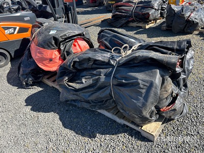 Quantity of (2) Hanes 12x100 Geo Turbidity Curtains