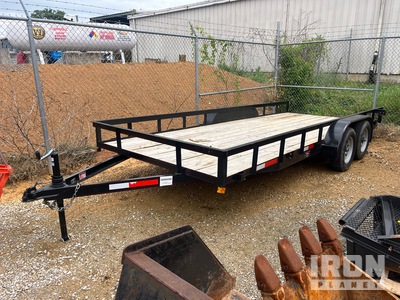 Direct Trailer Source 77X18 18 ft T/A Utility Trailer